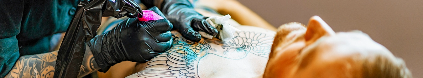 1064nm pigment dermique tatouage noir bleu vert