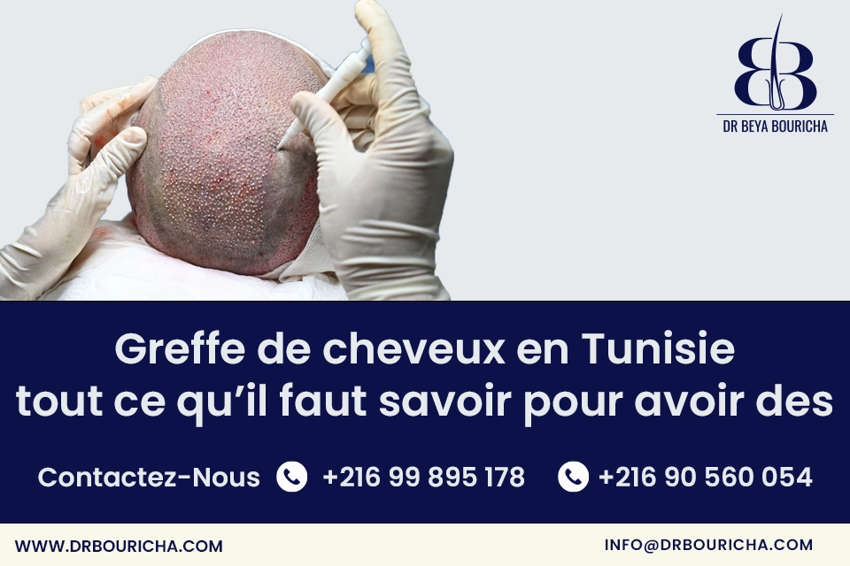 Greffe de cheveux en Tunisie : tout ce qu’il faut savoir pour avoir des cheveux