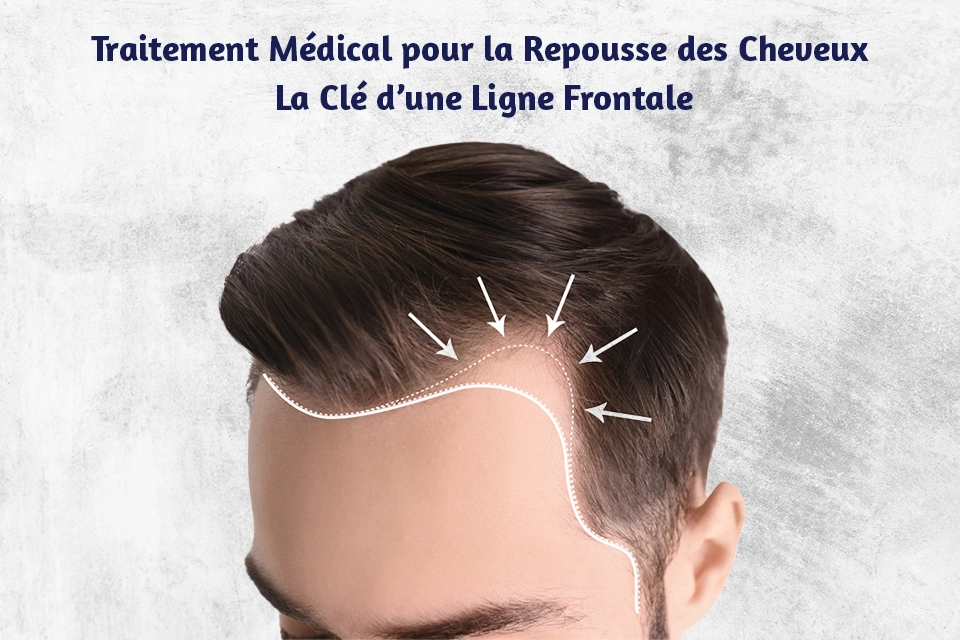 Traitement Médical pour la Repousse des Cheveux : La Clé d’une Ligne Frontale Dense